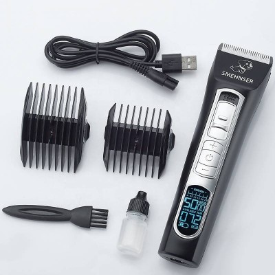 Custom supply strong power pet electric hair cutting machine dog hair trimmer